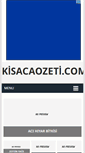 Mobile Screenshot of kisacaozeti.com